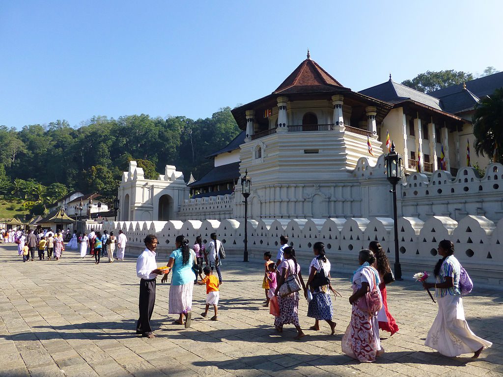 Sri Lanka - Templo do dente do Buda em Kandy - foto Ji-Elle
