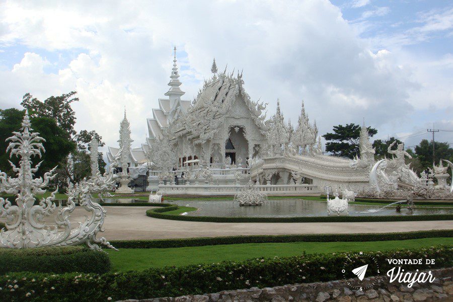 Templo Branco na Tailandia - White Temple em Chiang Rai