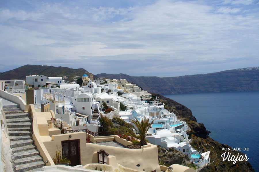 Grecia - Casinhas brancas em Santorini