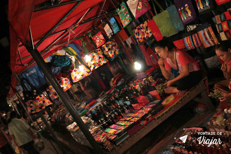 Mercados da Asia - Night Market Luang Prabang