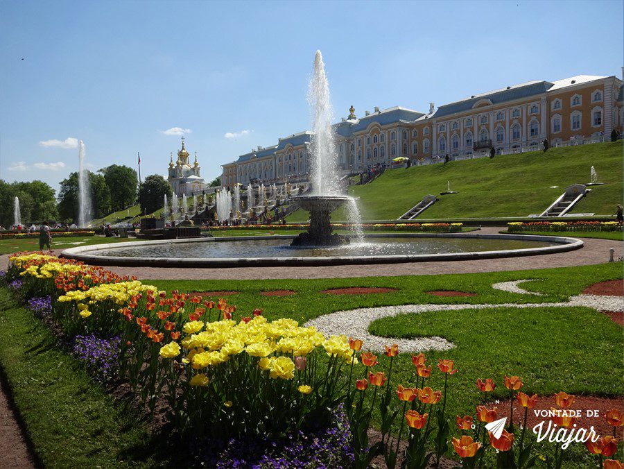 Peterhof - Jardim do Grande Palacio