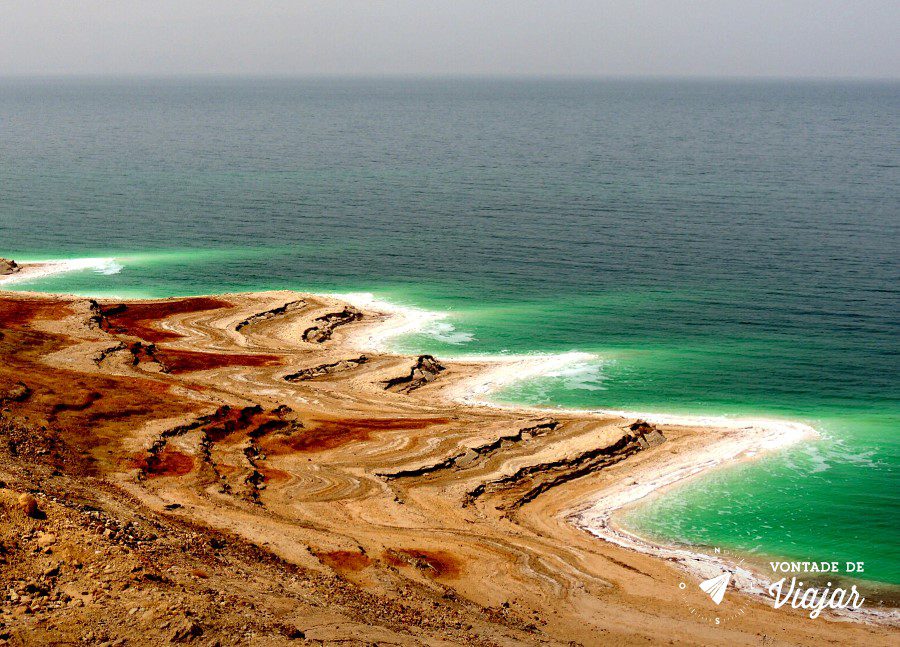 Mar Morto - O mar visto da estrada