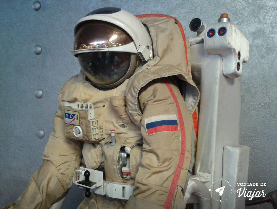 Museu da Cosmonautica em Moscou - Traje espacial da URSS