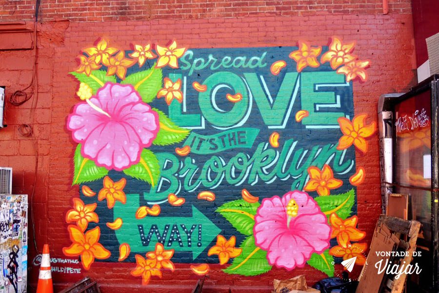Williamsburg - Grafitti Spread Love its the Brooklyn Way