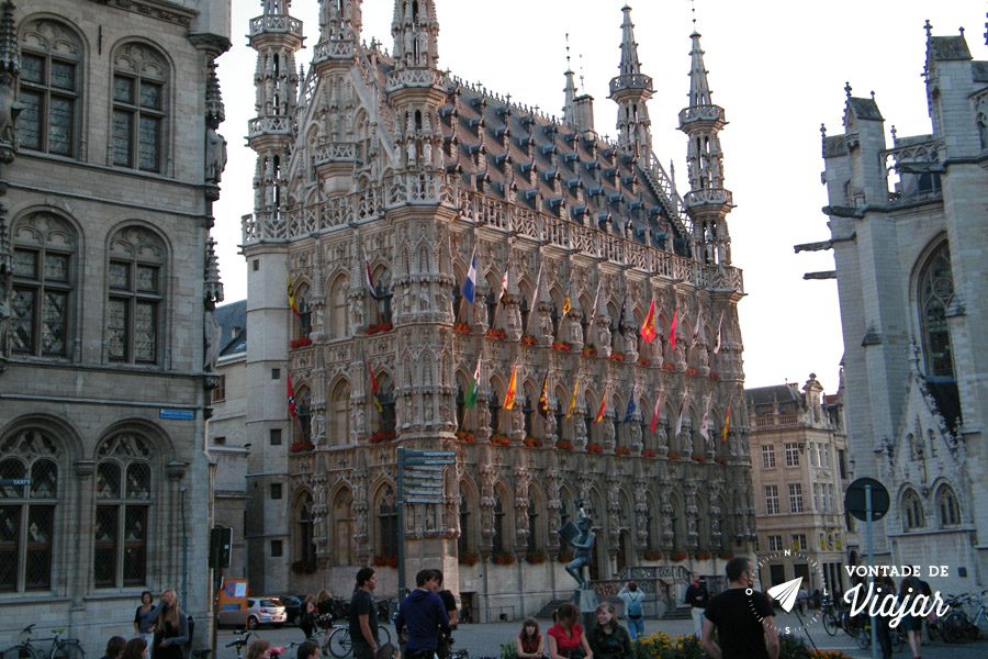 Leuven Belgica - Camara Municipal na Grote Markt