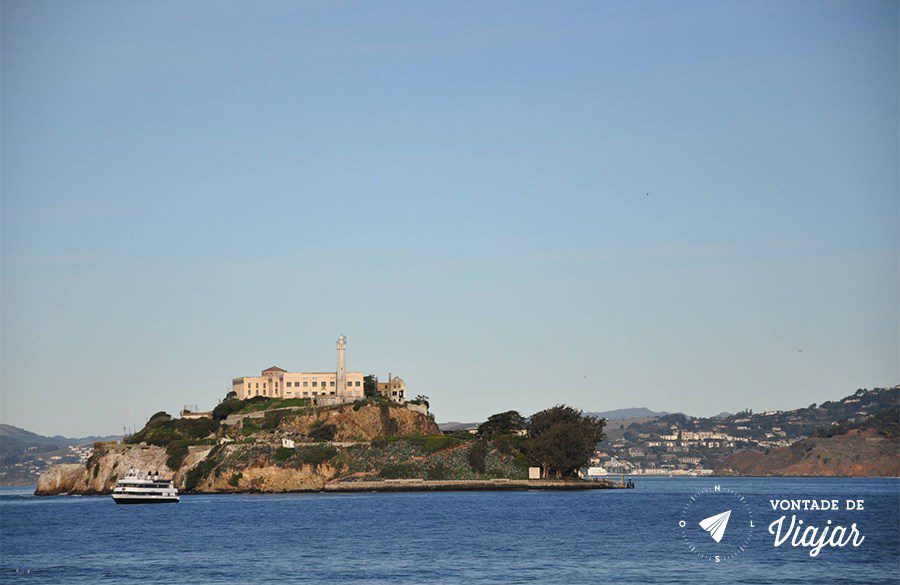 Alcatraz - Ilha de Alcatraz em San Francisco - foto Ulysses Vilela