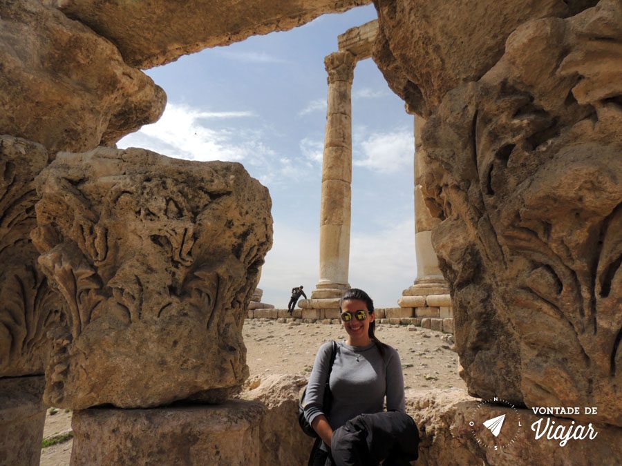 Ama Jordania - Ruinas do Imperio Romano