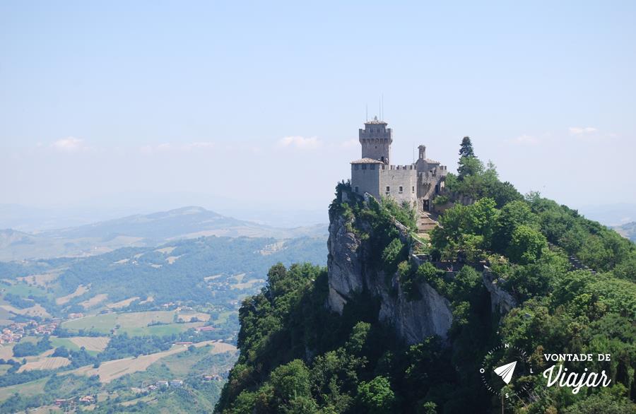 San Marino Italia - Vista da 2a Torre de San Marino
