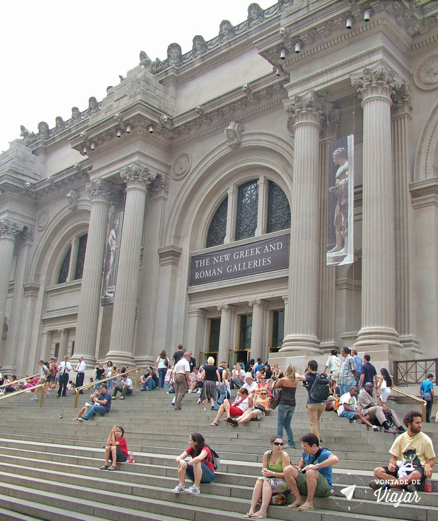 Melhores museus do mundo - Escada do Met de Nova York