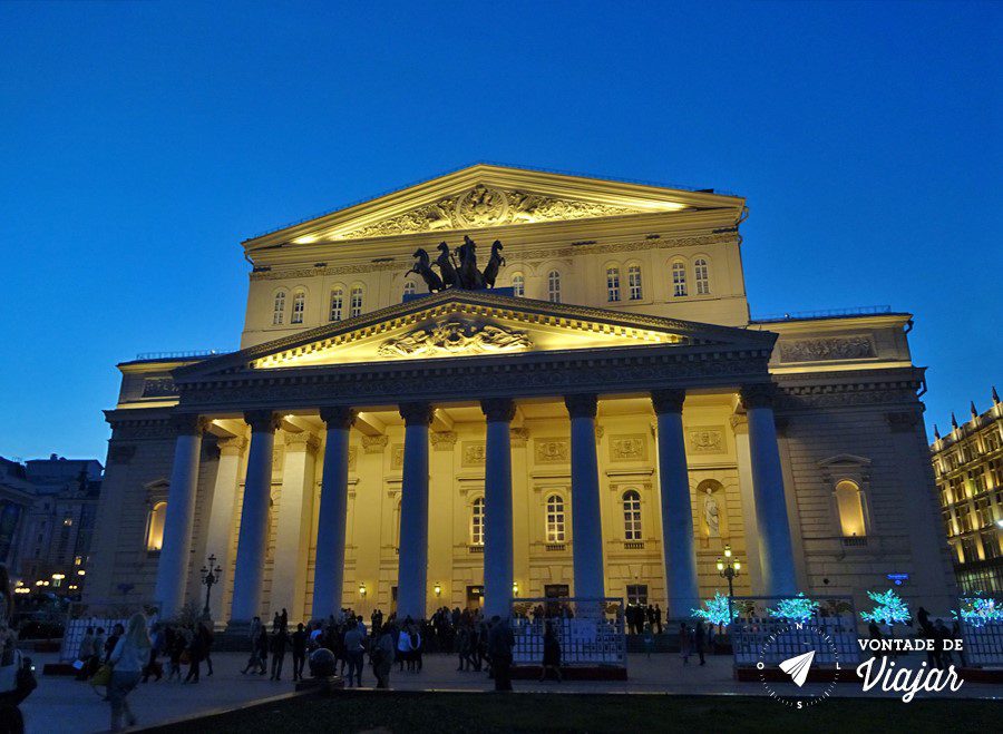 Russia Ballet Bolshoi - Teatro Bolshoi em Moscou